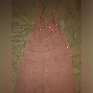 Brown overalls
